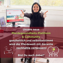 Laden Sie das Bild in den Galerie-Viewer, 🐎☯🥳 MEGA Doppel-Bundle: Skool-JAHRES-Zugang zur umfassenden Pferde-Plattform & Community & Online-Trainings-Intensivseminar Kreatives Balancetraining & Verladen inkl. GOLD-Coachingplatz 🎁