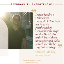 Laden Sie das Bild in den Galerie-Viewer, ✨ EnergyFLOW11 2026 Intensiv-Seminar 😍💪 - mehr Energie - mehr Leben!