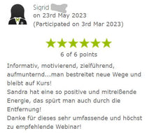 Laden Sie das Bild in den Galerie-Viewer, ✨ EnergyFLOW11 2026 Intensiv-Seminar 😍💪 - mehr Energie - mehr Leben!
