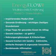 Laden Sie das Bild in den Galerie-Viewer, ✨ EnergyFLOW11 2026 Intensiv-Seminar 😍💪 - mehr Energie - mehr Leben!