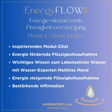 Laden Sie das Bild in den Galerie-Viewer, ✨ EnergyFLOW11 2026 Intensiv-Seminar 😍💪 - mehr Energie - mehr Leben!