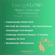 Laden Sie das Bild in den Galerie-Viewer, ✨ EnergyFLOW11 2026 Intensiv-Seminar 😍💪 - mehr Energie - mehr Leben!