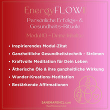 Laden Sie das Bild in den Galerie-Viewer, ✨ EnergyFLOW11 2026 Intensiv-Seminar 😍💪 - mehr Energie - mehr Leben!