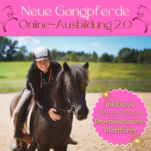 Laden Sie das Bild in den Galerie-Viewer, 🐎😍 Neue gesundheitsfördernde Gangpferde Online-Ausbildung ✨