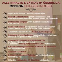 Laden Sie das Bild in den Galerie-Viewer, 🐎 Mission-Hufgesundheit Hybrid-Intensiv-Seminar inkl. Praxistag & Skoolzugang 6 Monate 💪🏼
