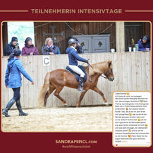 Laden Sie das Bild in den Galerie-Viewer, 🐎🥳 TAGESTICKET Zuseherplatz LIVE-Pferdetrainings-Intensivtage 2026 🐴✨