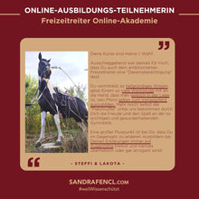 Laden Sie das Bild in den Galerie-Viewer, 🐎 ✨ Freizeitreiter-Online-Akademie 3.0: SELBSTLERN-Edition