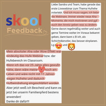 Laden Sie das Bild in den Galerie-Viewer, 🐎☯🥳 MEGA Doppel-Bundle: Skool-JAHRES-Zugang zur umfassenden Pferde-Plattform & Community & Online-Trainings-Intensivseminar Kreatives Balancetraining & Verladen inkl. GOLD-Coachingplatz 🎁
