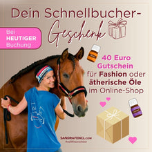 Laden Sie das Bild in den Galerie-Viewer, 🐎☯🥳 MEGA Doppel-Bundle: Skool-JAHRES-Zugang zur umfassenden Pferde-Plattform & Community & Online-Trainings-Intensivseminar Kreatives Balancetraining & Verladen inkl. GOLD-Coachingplatz 🎁