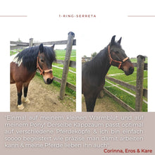 Laden Sie das Bild in den Galerie-Viewer, Serreta, lederummantelt mit einem Ring, Handarbeit