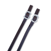 Laden Sie das Bild in den Galerie-Viewer, 🐎✨ Lager-Abverkauf: Barocker Trensenzaum mit einem Paar Zügel