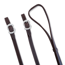 Laden Sie das Bild in den Galerie-Viewer, 🐎✨ Lager-Abverkauf: Barocker Trensenzaum mit einem Paar Zügel