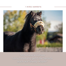 Laden Sie das Bild in den Galerie-Viewer, Serreta, lederummantelt mit einem Ring, Handarbeit