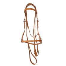 Laden Sie das Bild in den Galerie-Viewer, 🐎✨ Lager-Abverkauf: Barocker Trensenzaum mit einem Paar Zügel