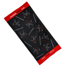 Laden Sie das Bild in den Galerie-Viewer, Schwarzer SF-Design Loop/Multifunktionstuch