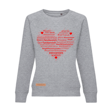 Laden Sie das Bild in den Galerie-Viewer, 🐎✨ LAGER-Abverkaufs-Special: Super angenehmes Sweatshirt "SARAH" in hellgrau