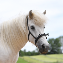 Laden Sie das Bild in den Galerie-Viewer, Serreta, lederummantelt, mit drei Ringen, Handarbeit