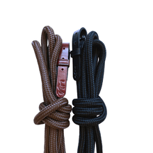 Laden Sie das Bild in den Galerie-Viewer, Hochwertiges, iberisches Bodenarbeitsseil in braun oder schwarz, echte Handarbeit