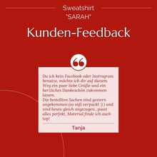 Laden Sie das Bild in den Galerie-Viewer, 🐎✨ LAGER-Abverkaufs-Special: Super angenehmes Sweatshirt "SARAH" in hellgrau