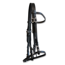 Laden Sie das Bild in den Galerie-Viewer, 🐎✨ Lager-Abverkauf: Barocker Kandarenzaum mit zwei Paar Zügel