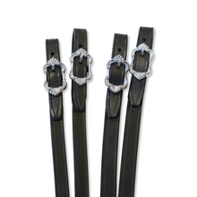 Laden Sie das Bild in den Galerie-Viewer, 🐎✨ Lager-Abverkauf: Barocker Kandarenzaum mit zwei Paar Zügel