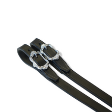 Laden Sie das Bild in den Galerie-Viewer, 🐎✨ Lager-Abverkauf: Barocker Trensenzaum mit einem Paar Zügel