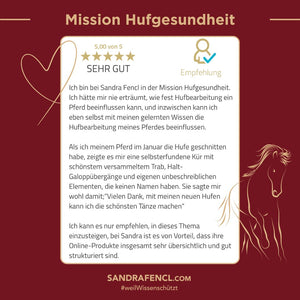 🐎 Mission-Hufgesundheit Hybrid-Intensiv-Seminar inkl. Skoolzugang 6 Monate  💪🏼