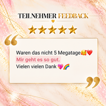 Laden Sie das Bild in den Galerie-Viewer, ✨👑 Energize your Life MASTERCLASS - VIP-AUFZEICHNUNGSPAKET inkl. 6 Workbooks
