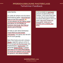 Laden Sie das Bild in den Galerie-Viewer, 🐎👑 Pferdeausbildung MASTERCLASS -  VIP-AUFZEICHNUNGSPAKET inkl. Schiefen-Workbook
