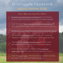 Laden Sie das Bild in den Galerie-Viewer, 🐎✨ Online-Ausbildung in zirzensischer Gymnastik - Silber-Geschenk-EDITION 🎁✨
