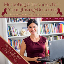 Laden Sie das Bild in den Galerie-Viewer, 😍🚀 Marketing &amp; Business Coaching für Young Living Unicorns 🌻🦄

