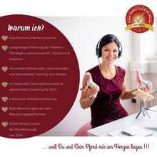 Laden Sie das Bild in den Galerie-Viewer, 🐎🎉💖 Doppel-Bundle: Ganzheitliches Bodenarbeits-Intensiv-Onlineseminar &amp; 6 Monate Skool-Gesundheit  ☯🎁 SILBER-Coaching-Edition ✨
