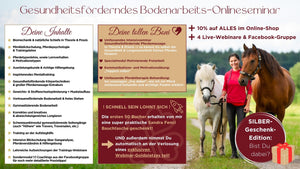 🐎 Gesundheitsförderndes Bodenarbeits-Onlineseminar 🎁 SILBER-Geschenk-Edition ✨
