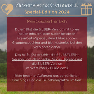 Online-Ausbildung in zirzensischer Gymnastik  2024 - SILBER-GESCHENK-EDITION 🎁✨